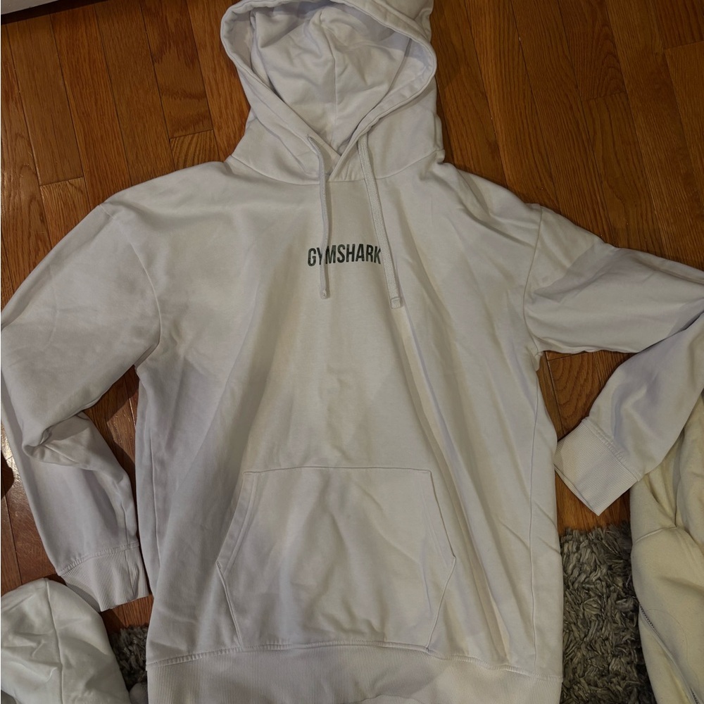 Gym shark White Hoodie size L